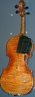 Ian Cooper's Roth Violin showing wireless mount